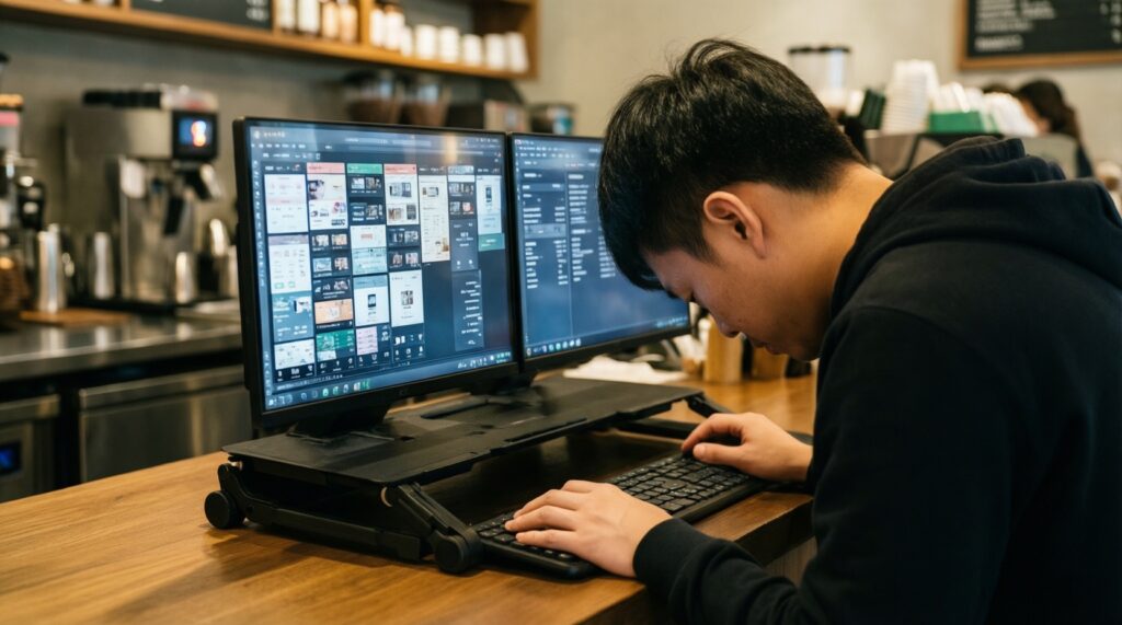อุปกรณ์เสริมทำงานคู่กับจอพกพา: ขาตั้ง ฮับ USB‑C สายคุณภาพ และเคสที่ควรมี - иллюстрация