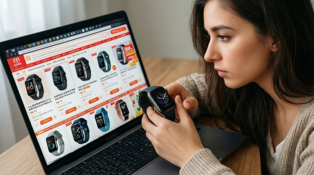 คู่มือเลือกสายรัดข้อมืออัจฉริยะจาก AliExpress ให้ไม่โดนหลอก: ดูสเปกไหน เช็กรีวิวอย่างไร - иллюстрация