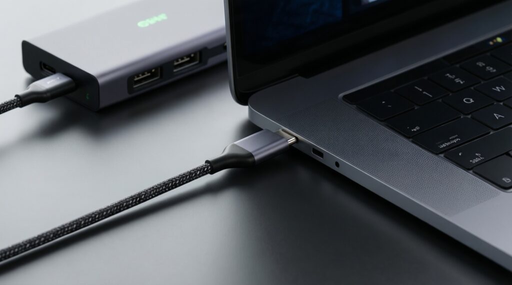 แก็ดเจ็ตจีนที่ควรซื้อซ้ำ: สายชาร์จ ฮับ USB‑C อุปกรณ์เสริม Mac ที่ทนและคุ้ม - иллюстрация